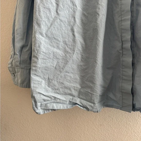 The Frankie Shop Blue Oversized Button Down Shirt One Size - Picture 3 of 7